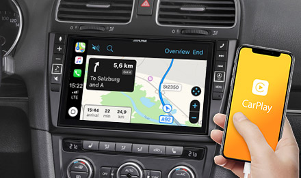 Online Navigation with Apple CarPlay - X903D-G6